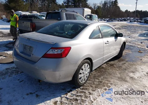 2008 Honda Civic Lx z USA, uszkodzony, nr VIN 2HGFG12668H503635